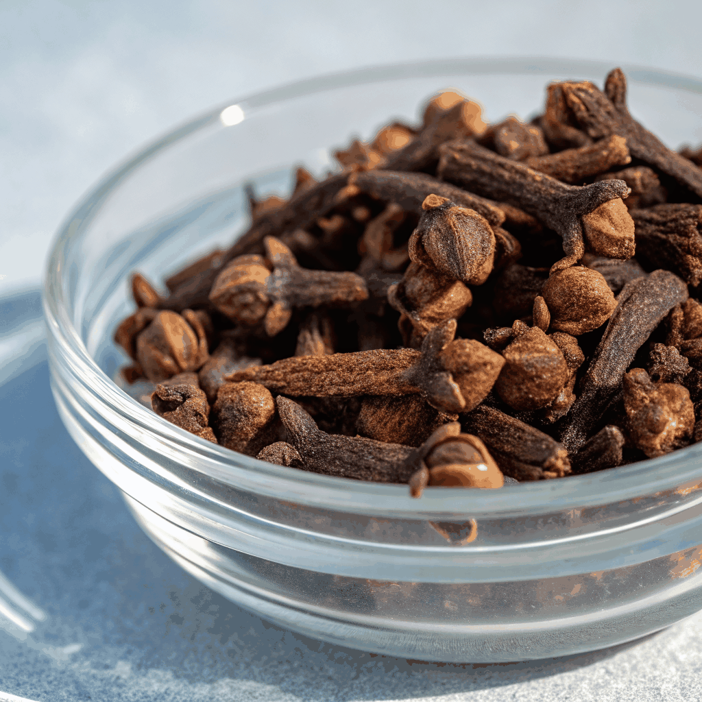 Intact whole clove blossoms